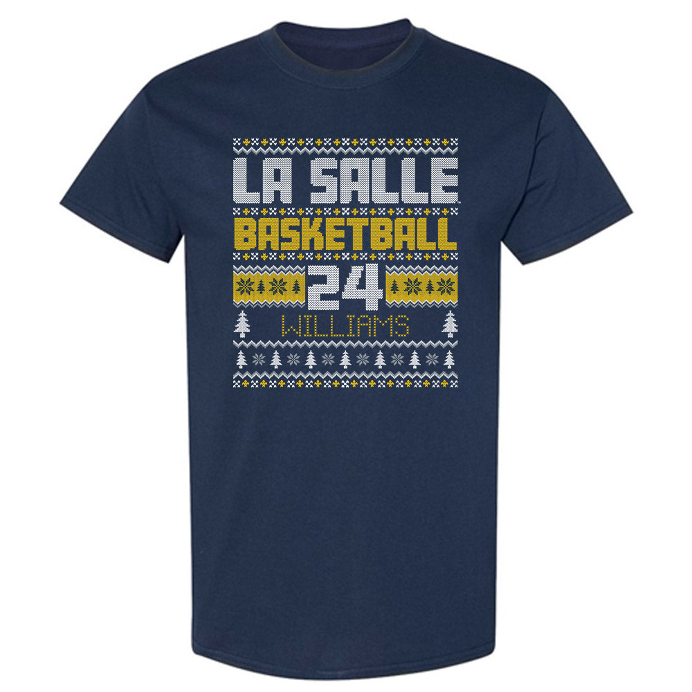 La Salle - NCAA Women's Basketball : Kiara Williams - T-Shirt-0