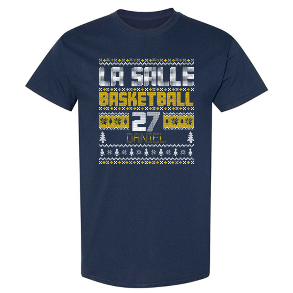La Salle - NCAA Men's Basketball : Edwin Daniel - T-Shirt-0