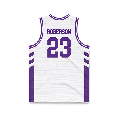 TCU - NCAA Women's Basketball : Aaliyah Roberson - White Basketball Jersey