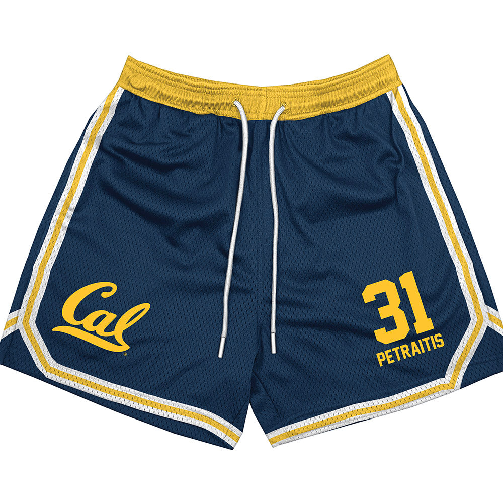 UC Berkeley - NCAA Men's Basketball : Rytis Petraitis - Shorts-0