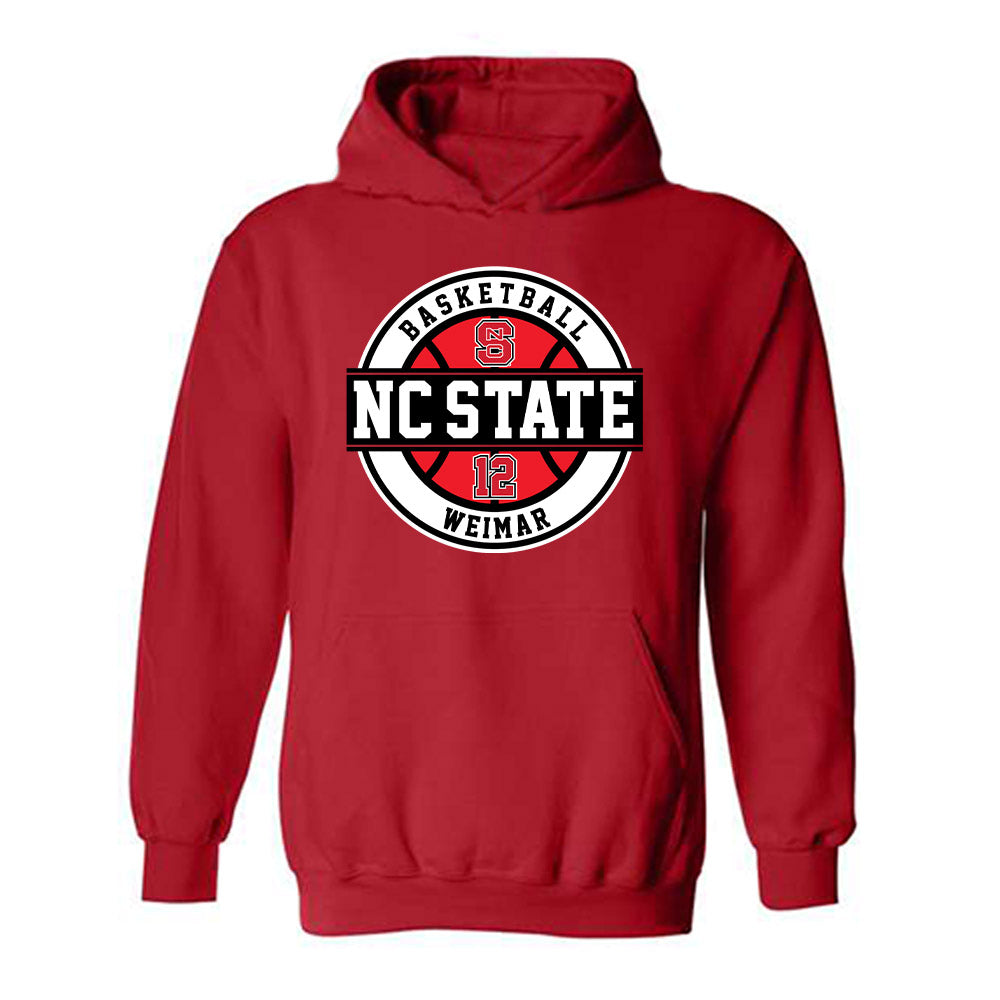 NC State - NCAA Women's Basketball : Caitlin Weimar - Classic Fashion Shersey Hooded Sweatshirt