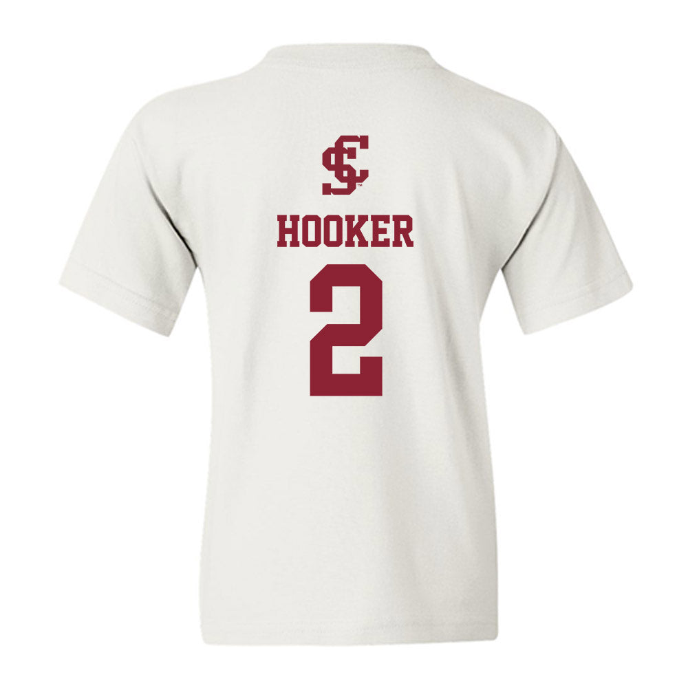 SCU - NCAA Women's Basketball : Aniya Hooker - Youth T-Shirt-1