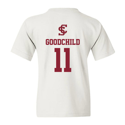 SCU - NCAA Women's Basketball : Alana Goodchild - Youth T-Shirt-1