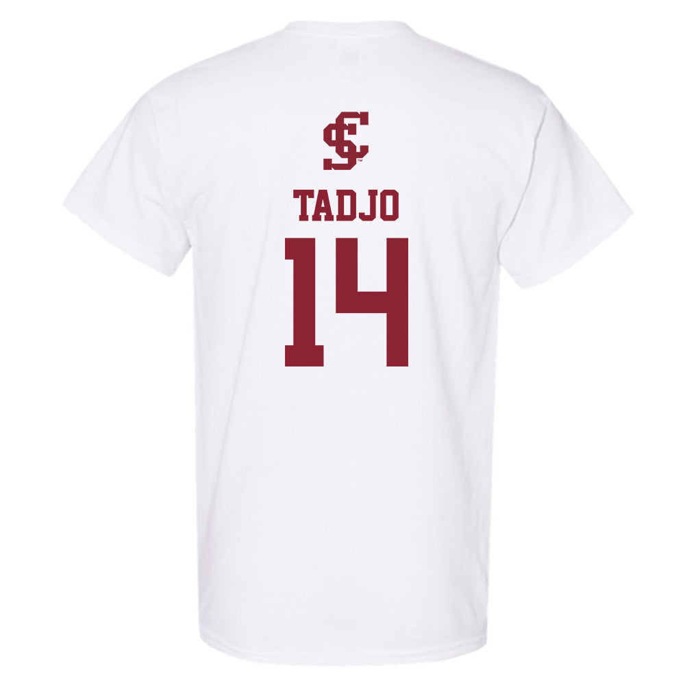 SCU - NCAA Men's Basketball : chris tadjo - T-Shirt-1