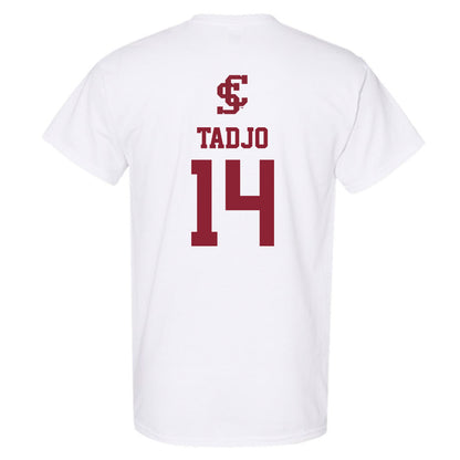SCU - NCAA Men's Basketball : chris tadjo - T-Shirt-1
