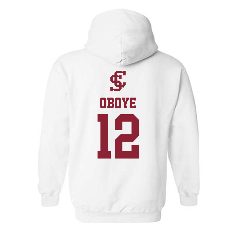 SCU - NCAA Men's Basketball : Bukky Oboye - Hooded Sweatshirt-1