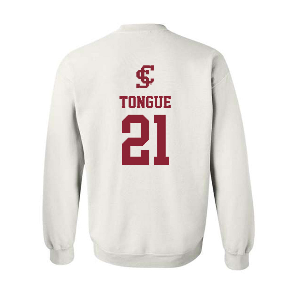 SCU - NCAA Men's Basketball : Camaron Tongue - Crewneck Sweatshirt Classic Shersey