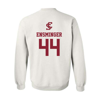 SCU - NCAA Men's Basketball : Jacob Ensminger - Crewneck Sweatshirt Classic Shersey