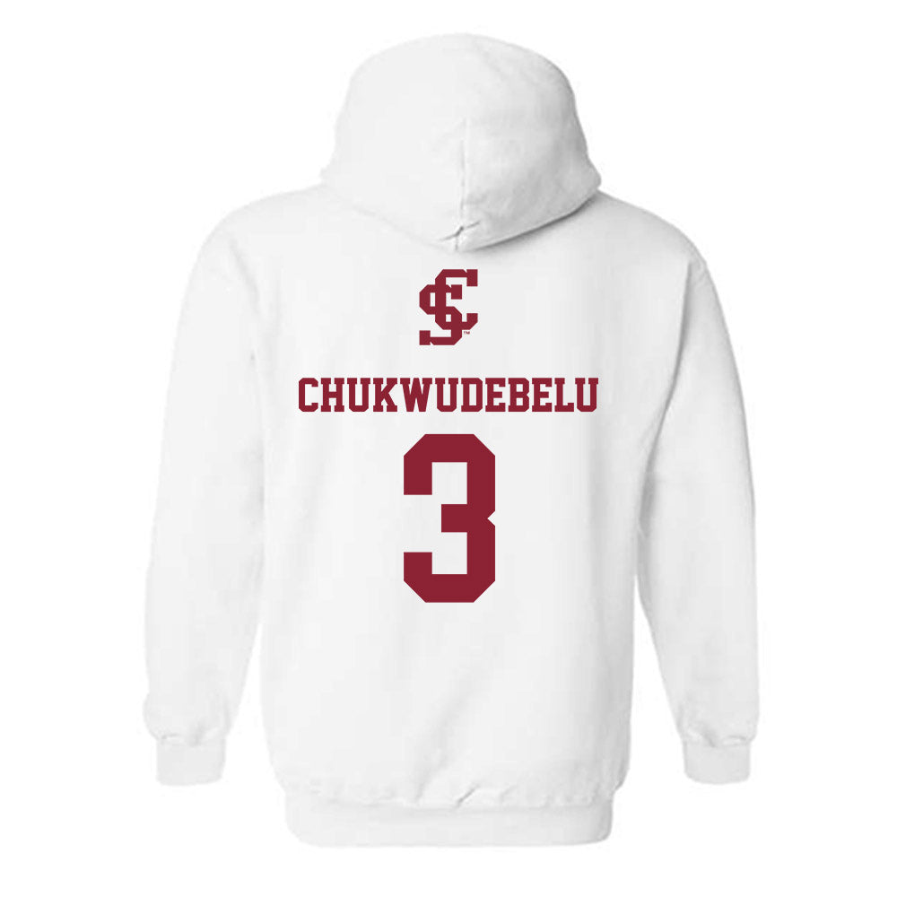 SCU - NCAA Men's Basketball : Francis Chukwudebelu - Hooded Sweatshirt-1