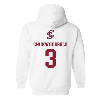 SCU - NCAA Men's Basketball : Francis Chukwudebelu - Hooded Sweatshirt-1