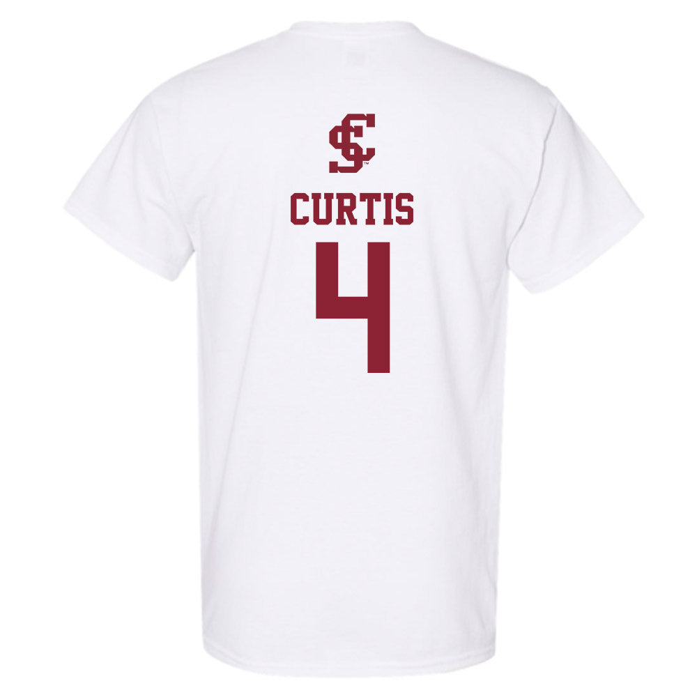 SCU - NCAA Women's Basketball : Mia Curtis - T-Shirt