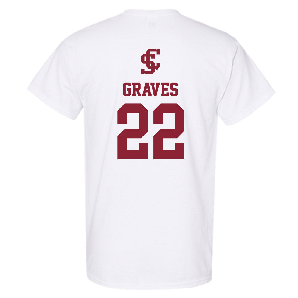 SCU - NCAA Men's Basketball : Allen Graves - T-Shirt