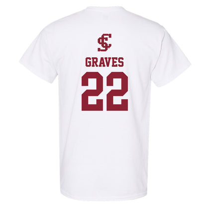 SCU - NCAA Men's Basketball : Allen Graves - T-Shirt