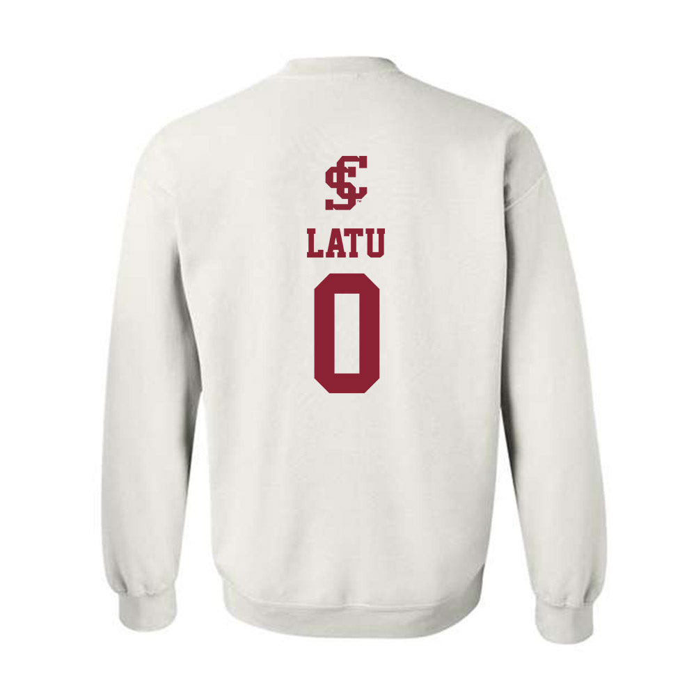 SCU - NCAA Women's Basketball : Malia Latu - Crewneck Sweatshirt