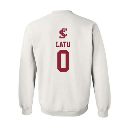 SCU - NCAA Women's Basketball : Malia Latu - Crewneck Sweatshirt