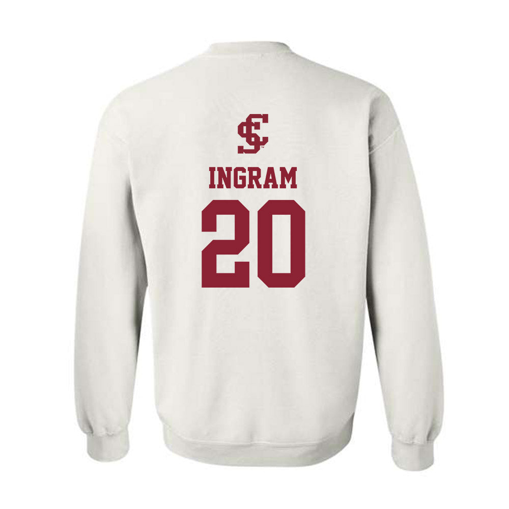 SCU - NCAA Women's Basketball : Kaya Ingram - Crewneck Sweatshirt