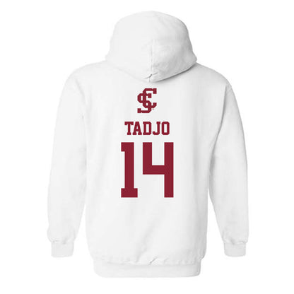 SCU - NCAA Men's Basketball : chris tadjo - Hooded Sweatshirt-1