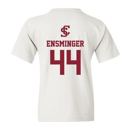 SCU - NCAA Men's Basketball : Jacob Ensminger - Youth T-Shirt Classic Shersey