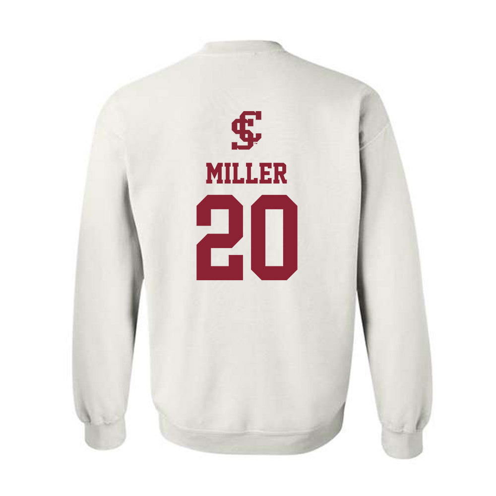 SCU - NCAA Women's Basketball : Delainey Miller - Crewneck Sweatshirt-1