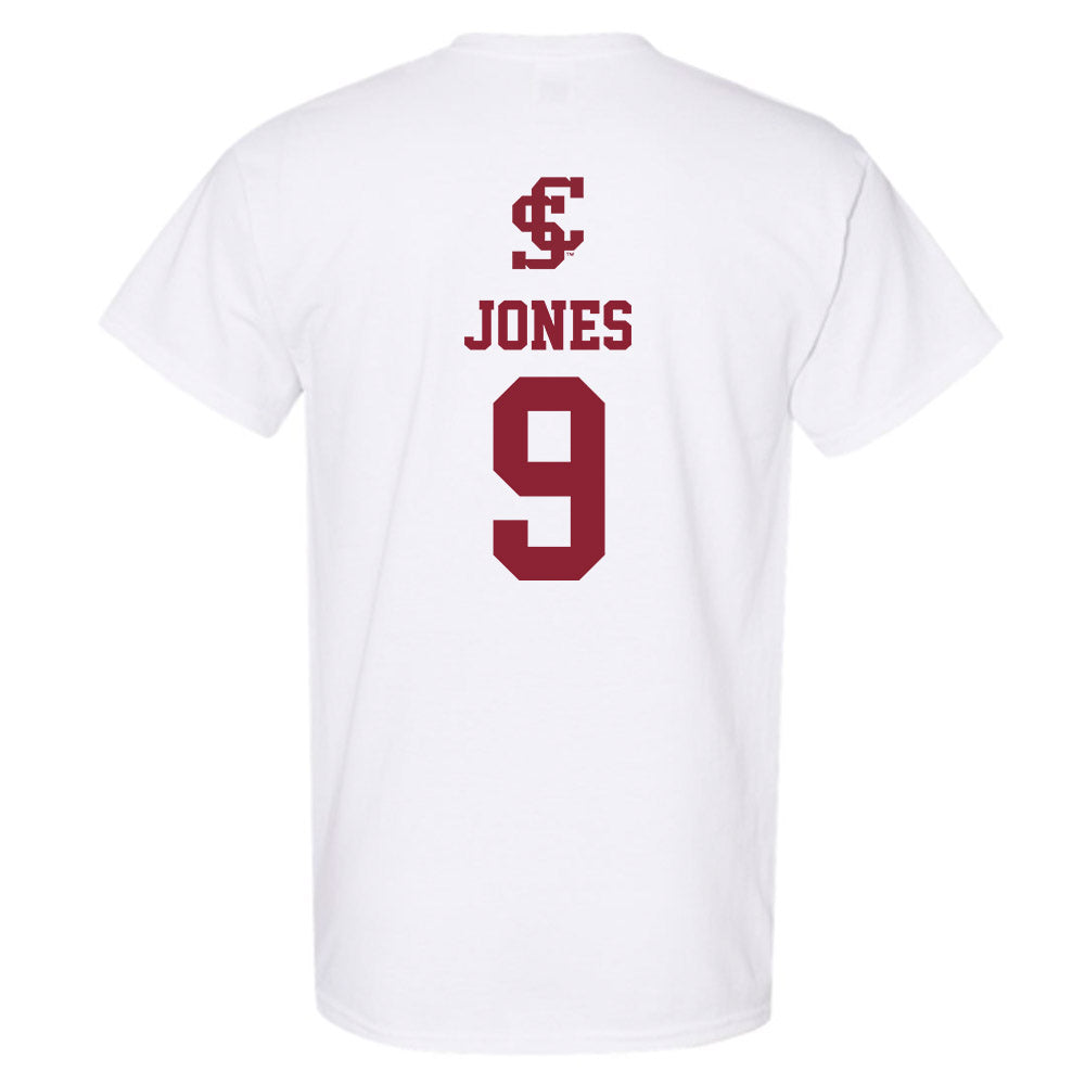 SCU - NCAA Women's Basketball : Maia Jones - T-Shirt-1