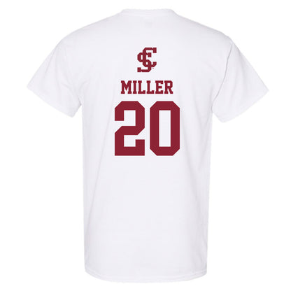 SCU - NCAA Women's Basketball : Delainey Miller - T-Shirt-1