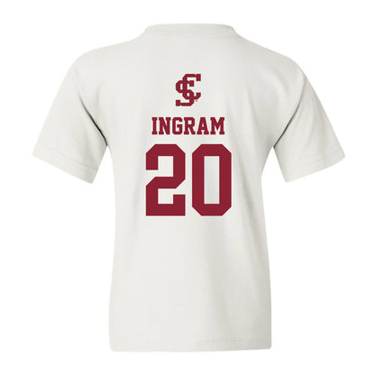 SCU - NCAA Women's Basketball : Kaya Ingram - Youth T-Shirt