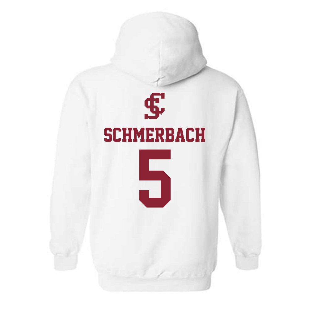 SCU - NCAA Women's Basketball : Sara Schmerbach - Hooded Sweatshirt-1