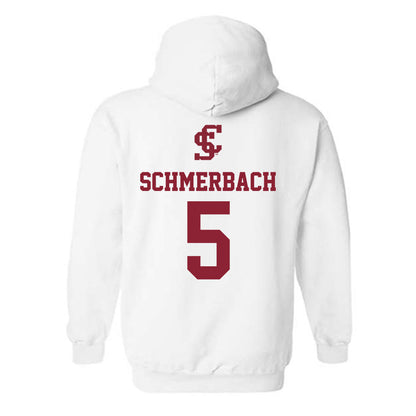 SCU - NCAA Women's Basketball : Sara Schmerbach - Hooded Sweatshirt-1
