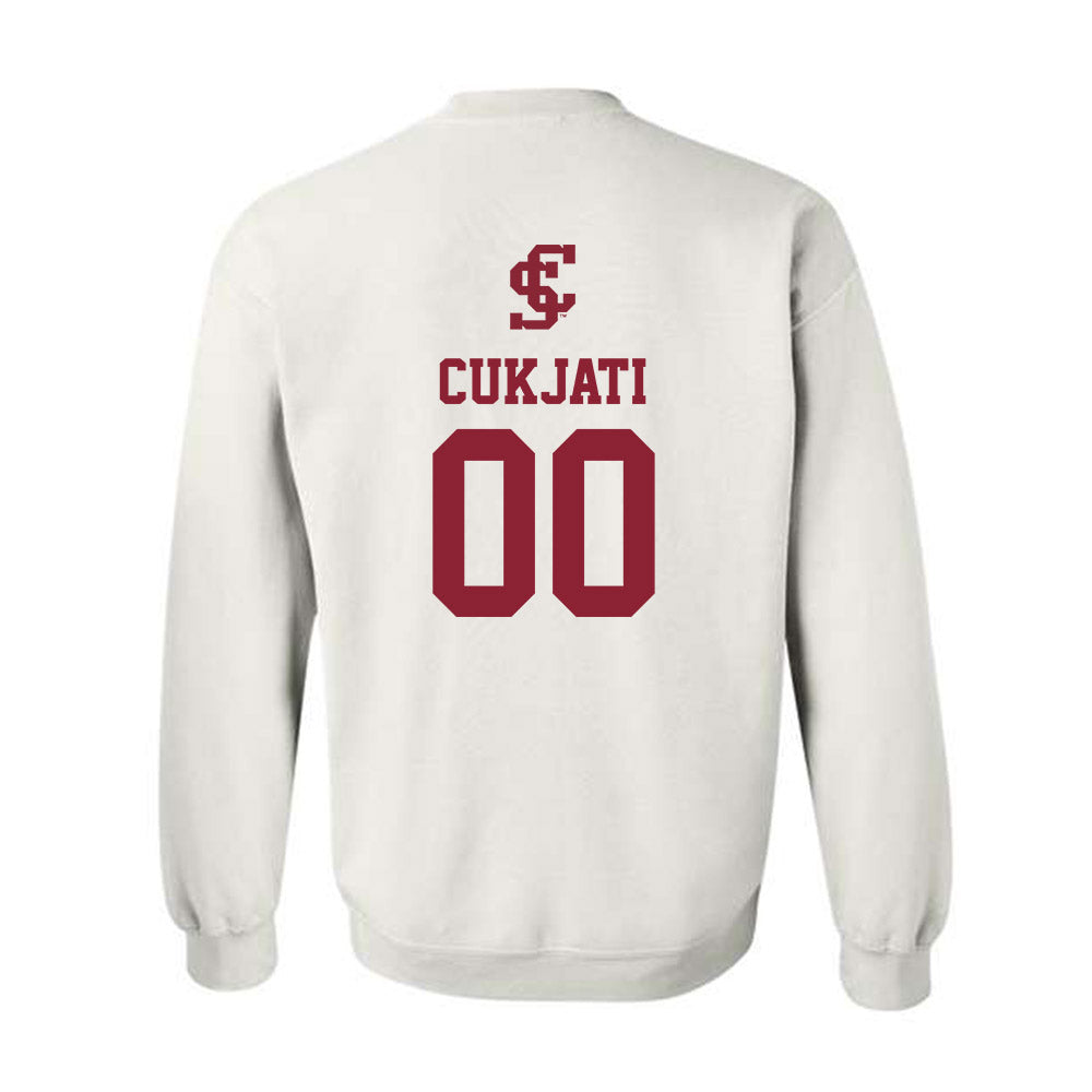 SCU - NCAA Beach Volleyball : Avery Cukjati - Crewneck Sweatshirt-1