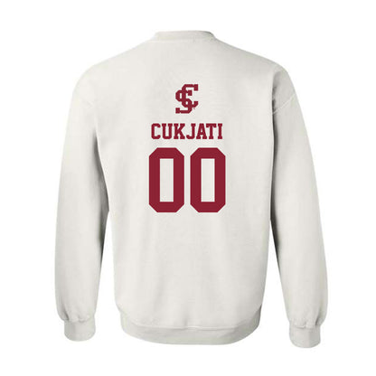 SCU - NCAA Beach Volleyball : Avery Cukjati - Crewneck Sweatshirt-1