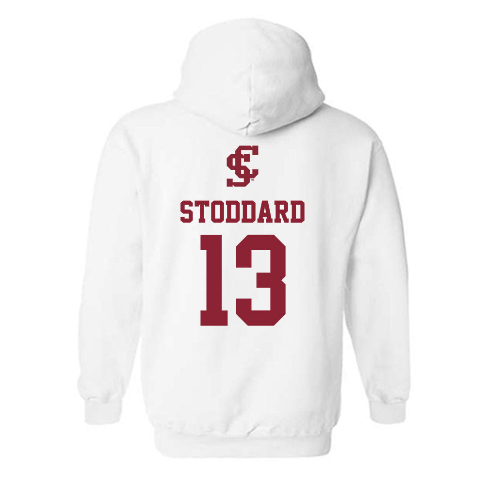 SCU - NCAA Beach Volleyball : Ava Stoddard - Hooded Sweatshirt-1