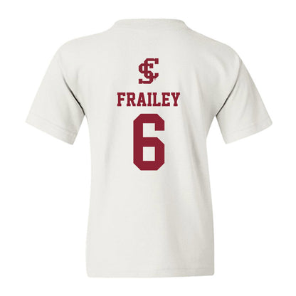 SCU - NCAA Beach Volleyball : Ally Frailey - Youth T-Shirt-1