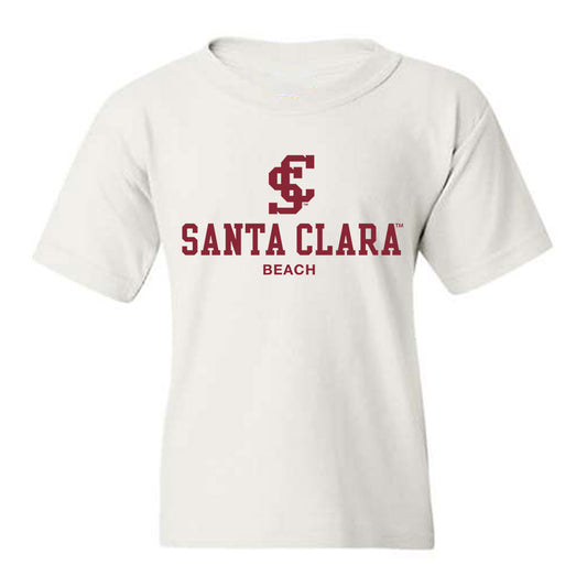 SCU - NCAA Beach Volleyball : Alex Franklin - Youth T-Shirt-0