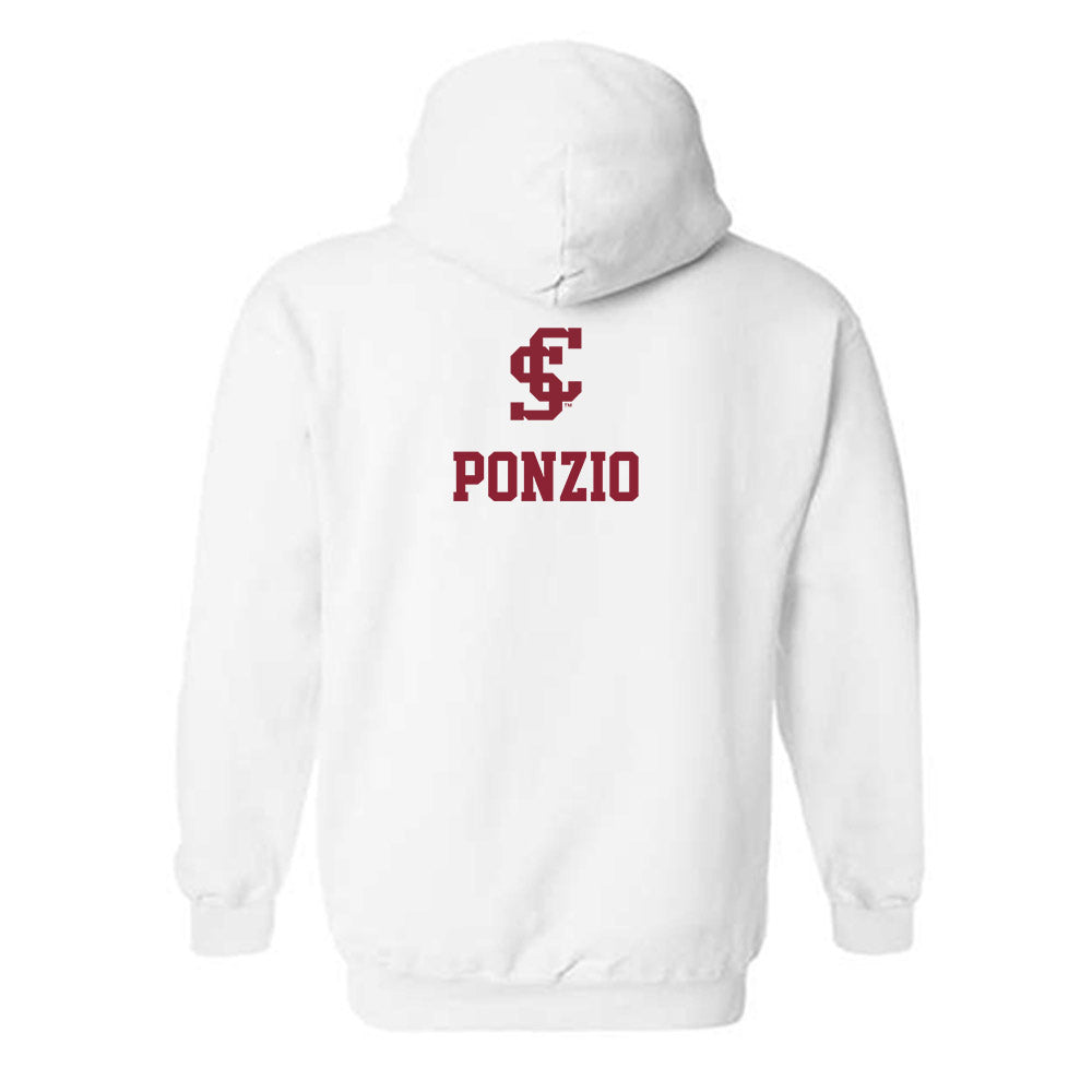 SCU - NCAA Men's Cross Country : James Ponzio - Classic Shersey Hooded Sweatshirt