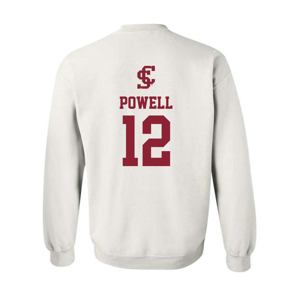 SCU - NCAA Women's Soccer : Tori Powell - Crewneck Sweatshirt Classic Shersey