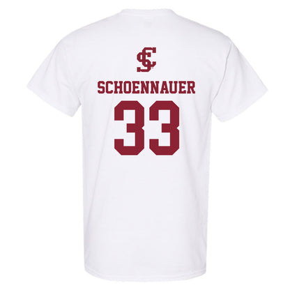 SCU - NCAA Women's Soccer : kennedy schoennauer - T-Shirt