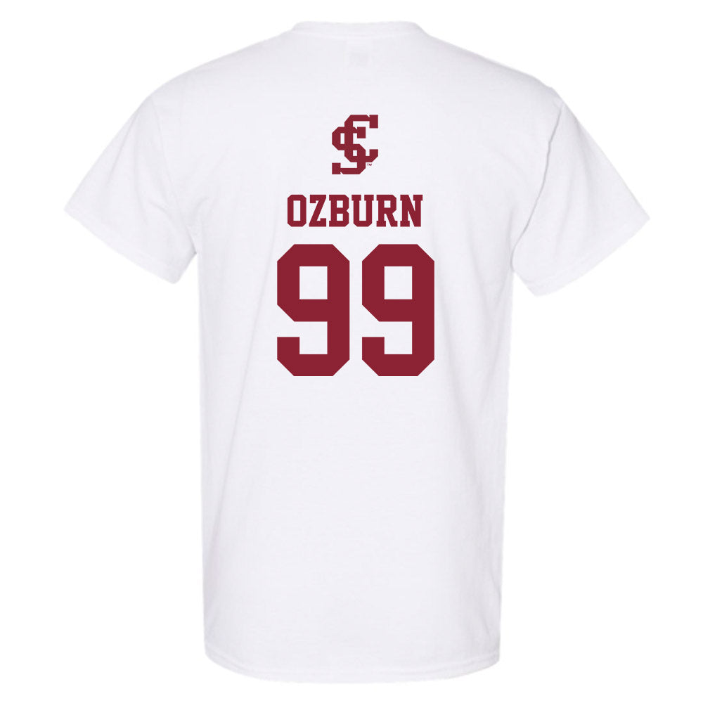 SCU - NCAA Men's Soccer : Jackson Ozburn - Sports Shersey T-Shirt-1