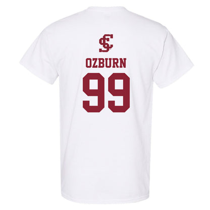SCU - NCAA Men's Soccer : Jackson Ozburn - Sports Shersey T-Shirt-1