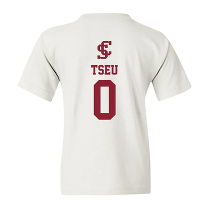 SCU - NCAA Men's Soccer : Carter Tseu - Youth T-Shirt-1