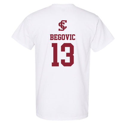 SCU - NCAA Men's Soccer : Alen Begovic - T-Shirt-1