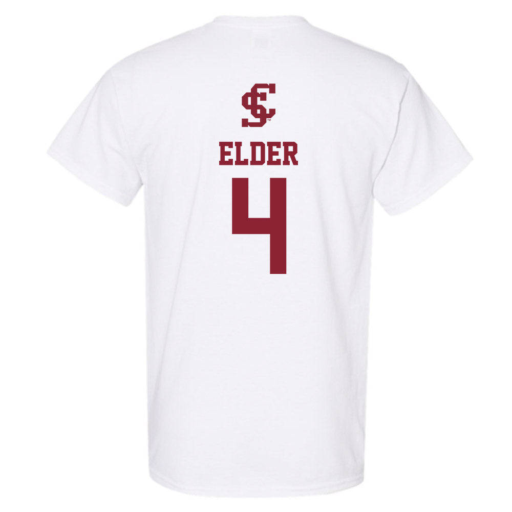 SCU - NCAA Men's Soccer : Naji Elder - T-Shirt-1