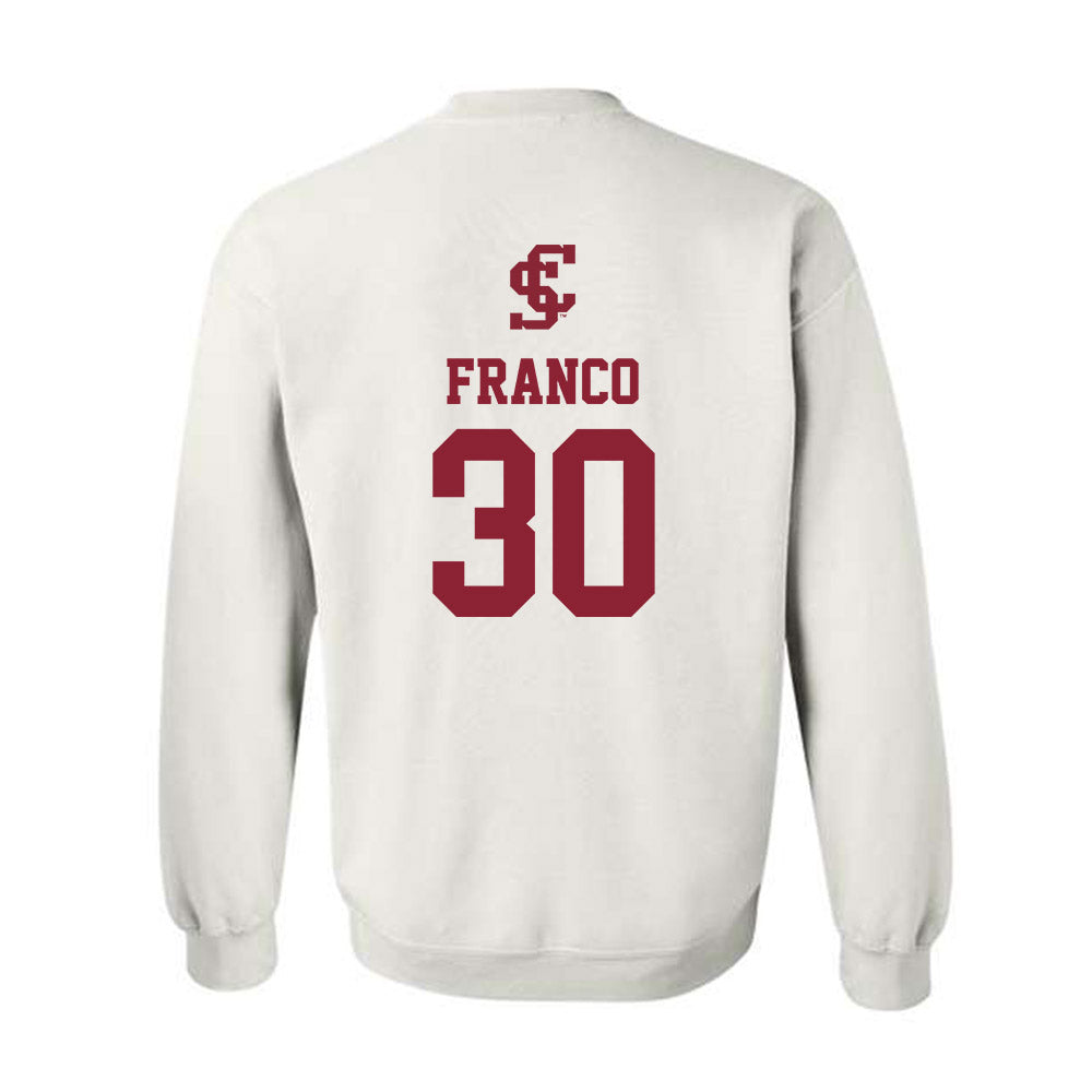 SCU - NCAA Women's Soccer : Amaris Franco - Crewneck Sweatshirt Classic Shersey