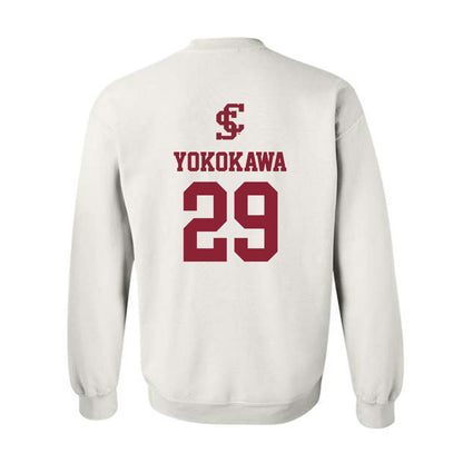 SCU - NCAA Men's Soccer : Yu Yokokawa - Crewneck Sweatshirt