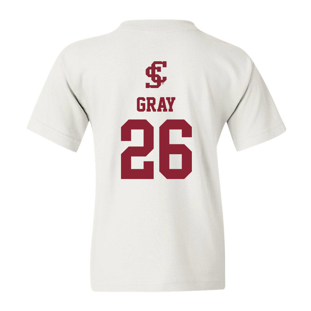 SCU - NCAA Women's Soccer : Caroline Gray - Youth T-Shirt