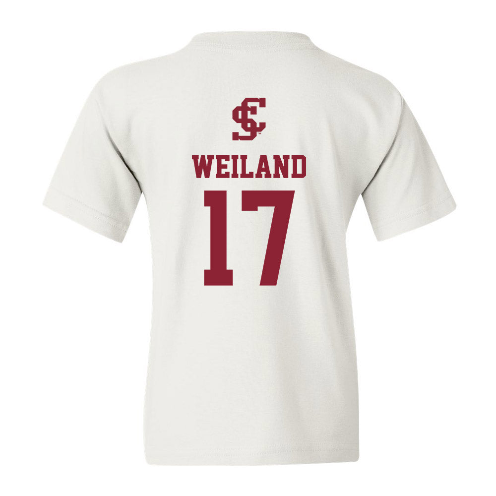 SCU - NCAA Women's Soccer : Ava Weiland - Youth T-Shirt