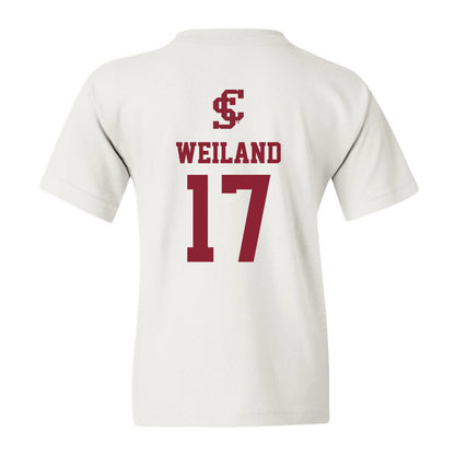 SCU - NCAA Women's Soccer : Ava Weiland - Youth T-Shirt