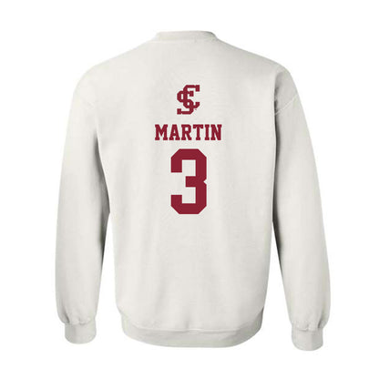 SCU - NCAA Women's Soccer : Keira Martin - Crewneck Sweatshirt-1