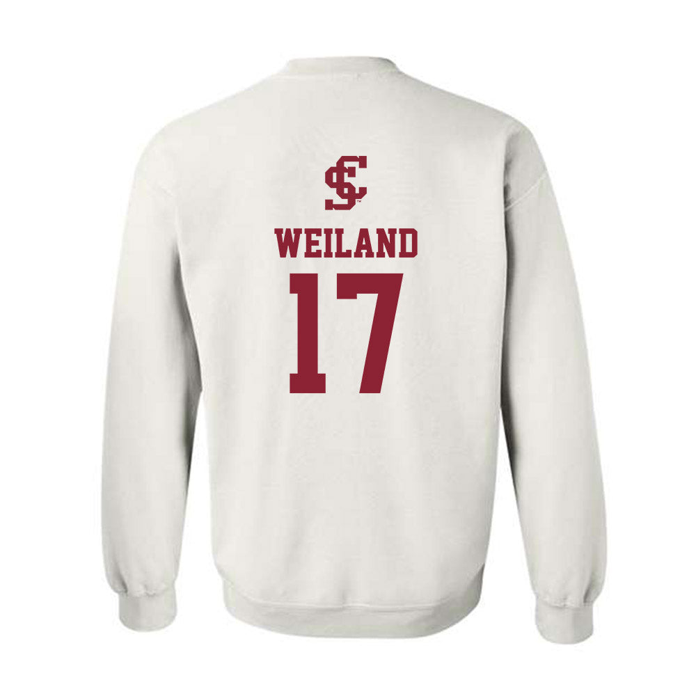 SCU - NCAA Women's Soccer : Ava Weiland - Crewneck Sweatshirt