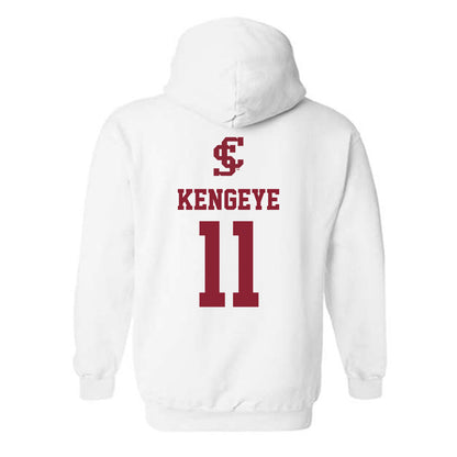 SCU - NCAA Men's Soccer : Baronyi Kengeye - Hooded Sweatshirt Classic Shersey