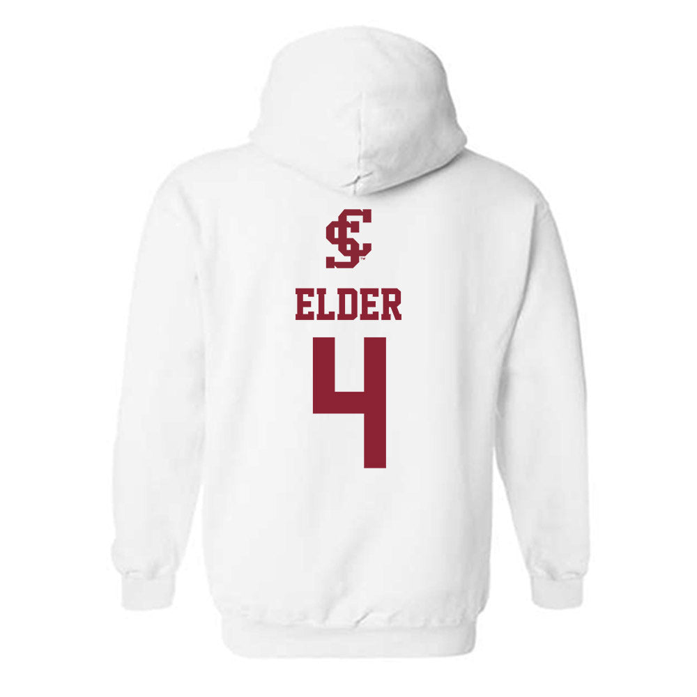 SCU - NCAA Men's Soccer : Naji Elder - Hooded Sweatshirt-1